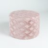 Coach Pouf Stool in Dusty Pink
