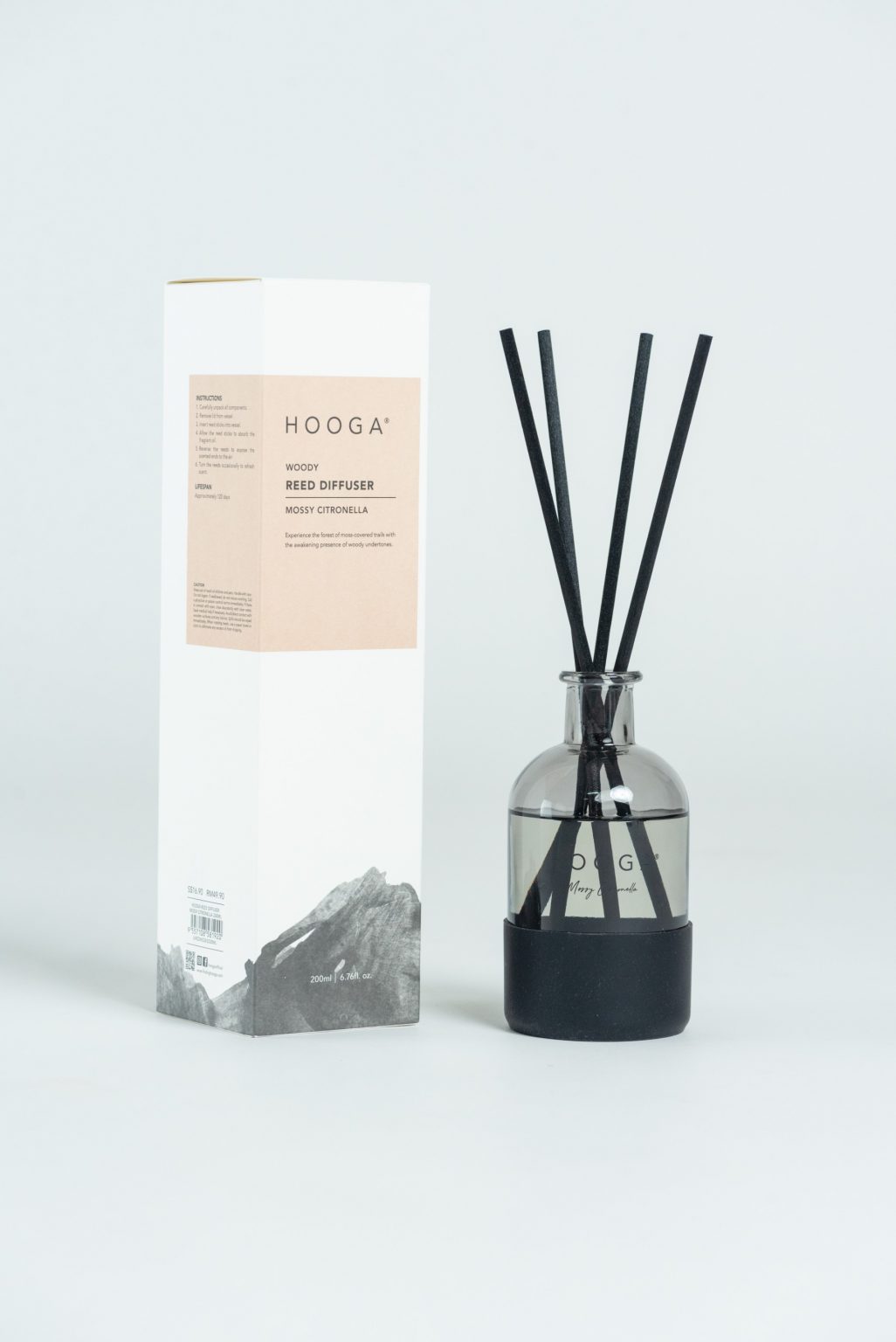 Black Reed Diffuser HOOGA